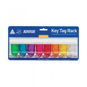 Kevron Standard Key Tags Assorted (Pack of 8) ID6TRL SP00037