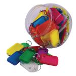 Kevron Plastic Clicktag Key Tag Large Assorted Tub (Pack of 70) ID30AC70 SP00069