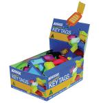 Kevron Plastic Clicktag Key Tag Assorted (Pack of 100) ID5AC100 SP50032