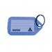 Kevron Plastic Clicktag Key Tag Blue (100 Pack) ID5BLU100 SP50034