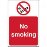 No Smoking&rsquo; Sign; Self-Adhesive Vinyl (100mm x 150mm)