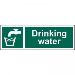 Drinking water 1.2mm Recyclable PP 300 x 100mm 12039