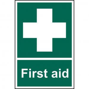First aid 1.2mm Recyclable PP 200 x 300mm 12043