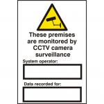 The Spectrum Industrial CCTV Signs are made of 1.2mm recyclable PP and measure 200 x 300mm. These signs alert visitors that the premises are continuously monitored by CCTV cameras for heightened security measures.