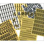 The Spectrum Industrial Warehouse Signage Magnetic Number Set features bold, yellow numbers measuring 17mm, perfect for organizing and labeling in your warehouse. The magnetic design allows for easy application and removal.