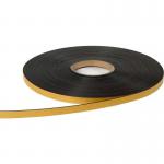 The photograph captures a sleek and modern industrial warehouse with bold black and yellow signage. The self-adhesive magnetic strip adds a convenient touch to the design, measuring 25.4mm in width and 10m in length.