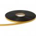 The photograph captures a sleek and modern industrial warehouse with bold black and yellow signage. The self-adhesive magnetic strip adds a convenient touch to the design, measuring 25.4mm in width and 10m in length.