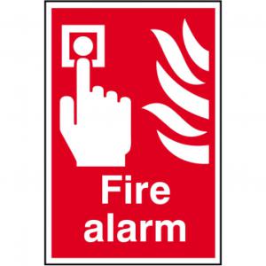 Fire alarm - 1.2mm Recyclable PP 200 x 300mm 1400
