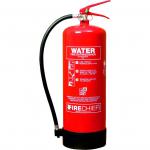 9 litre Spray Water (21A) Fire Extinguisher with corrosion resistant finish; internal polyethylene lining and squeeze grip operation. 