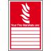 The photo shows a Spectrum Industrial Fire Safety Signs Fire Marshals Are sign, made of self-adhesive vinyl and measuring 200mm x 300mm. The sign features bold text and graphics in contrasting colors, ensuring high visibility. It conveys the important message that fire marshals are present in the area to ensure safety.