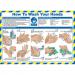 Safety Poster - How To Wash Your Hands - LAM (590 x 420mm) 14616