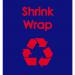 Shrink Wrap Warehouse Recycling Sack designed to fit most racking systems. Manufactured from durable waterproof polyester; with three strong handles. 14699