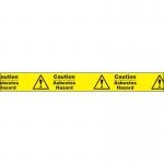 Caution asbestos hazard Non Adh Barrier 