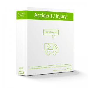 Accident Report Book Folder 14886