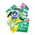 Health And Safety Signage Pack, Non Adhesive 1mm Rigid PVC Board