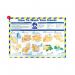 Catering Signage Pack, Self Adhesive Vinyl Non Adhesive 1mm Rigid PVC Board 15077