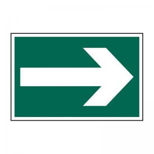 Arrow symbol - 1.2mm Recyclable PP 300 x 200mm 1521