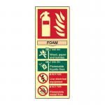 Fire extinguisher composite - Foam - PHO (75 x 200mm)