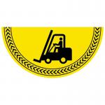 Forklift Symbol Floor Graphic (750mm x 375mm) 16063