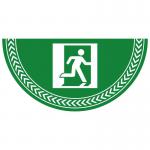 Running Man Symbol Floor Graphic (750mm x 375mm) 16084