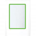 The Beaverswood Supply Ltd Literature Holders are 10 A4-sized magnetic windows in a vibrant green color. They are perfect for displaying important materials in any professional setting.