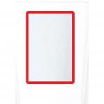 This photo features 10 bright red literature holders from Beaverswood Supply Ltd. The A4 size and magnetic backing make them convenient for displaying important documents and information. The sleek design and bold color will easily catch the attention of passersby.