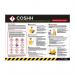 COSHH Safety Poster, 300mic PVC With Anti-scuff Face (594mm x 420mm) 16207