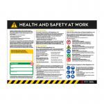Safety Poster : Health & Safety at Work Guide - PVC Poster (594 x 420mm) 16209