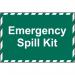 Emergency Spill Kit’ Sign; Non Adhesive Rigid 1mm PVC Board (600mm x 400mm) 17367