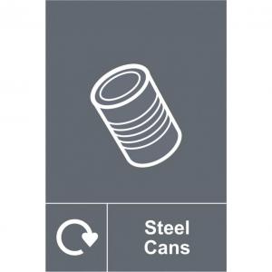 Recycling Steel Cans 1.2mm Recyclable PP 150 x 200mm 18117