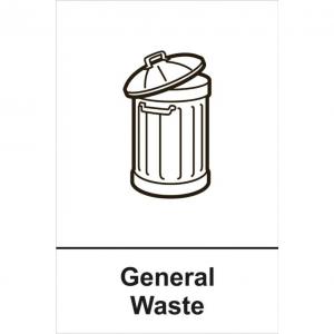 Recycling General Waste 1.2mm Recyclable PP 150 x 200mm 18121