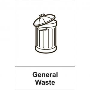 Recycling General Waste 1.2mm Recyclable PP 200 x 300mm 18123