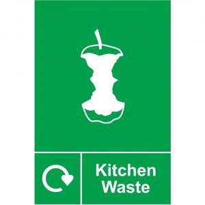 Recycling Kitchen Waste 1.2mm Recyclable PP 200 x 300mm 18175