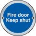 Fire door Keep shut door disc - SSS