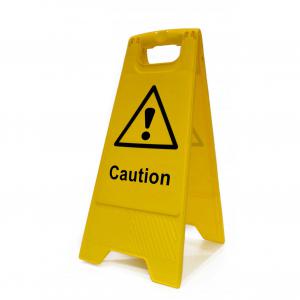 Caution, Heavy Duty A Board 620mm x 200mm 4714
