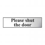 Please shut the door - CHR (200 x 50mm)