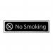 No smoking - CHR (200 x 50mm) 6400C