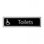 Toilets (disabled logo) - CHR (200 x 50mm)