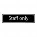 Staff only - CHR (200 x 50mm) 6408C