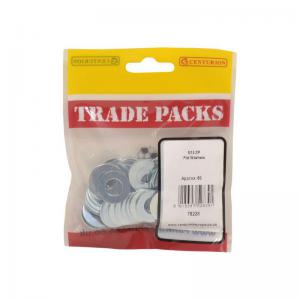 Flat Washers - ZP - M10 60 PK