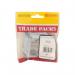 The picture shows ten durable Corner Braces from Centurion Europe Limited Tools. Each brace measures 50mm and is zinc-plated for added strength and stability. These corner braces are designed to provide reliable support for various DIY and construction projects.