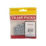 The image is of a pack of 100 self-tapping screws from Centurion Europe Limited. The screws are pan head style and have a zinc-plated finish. They measure 12 inches in length and there are 6 screws in the pack.