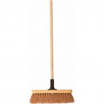 A photo of Centurion Europe Limiteds Brush & Brooms Brush - Coco - 10in showcases a high-quality and durable product. The bristles are made from coco fibers, providing efficient and thorough cleaning. The 10-inch size is perfect for tackling tough jobs. With the Centurion logo on the handle, it exudes professionalism and reliability.