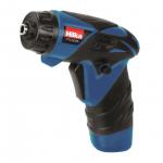 The image shows the Hilka Li-ion Cordless Screwdriver (PTCSD36) 93549 from Hilka Tools UK Limited. It is a compact and lightweight tool with a sleek black and red design. The screwdriver has a comfortable grip and a built-in LED light for precision work. The cordless feature offers convenience and ease of use for any household projects.
