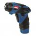 The image shows the Hilka Li-ion Cordless Screwdriver (PTCSD36) 93549 from Hilka Tools UK Limited. It is a compact and lightweight tool with a sleek black and red design. The screwdriver has a comfortable grip and a built-in LED light for precision work. The cordless feature offers convenience and ease of use for any household projects.