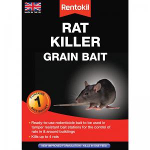 Image of Rentokil Rat Killer Grain Bait - 1 Sachet