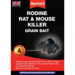 Rentokil Rat & Mouse Killer Grain Bait - 4 Sachet
