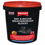 Rentokil Mouse & Rat Weatherproof Blocks-10Sachet