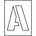 50mm Letters And Numbers Stencil Kit 9404