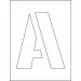 200mm Letters Stencil Kits (A-Z) 9415